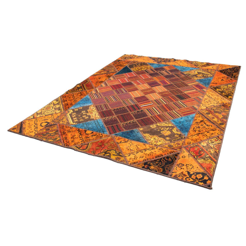 Tapis patchwork - 234 x 176 cm - multicolore