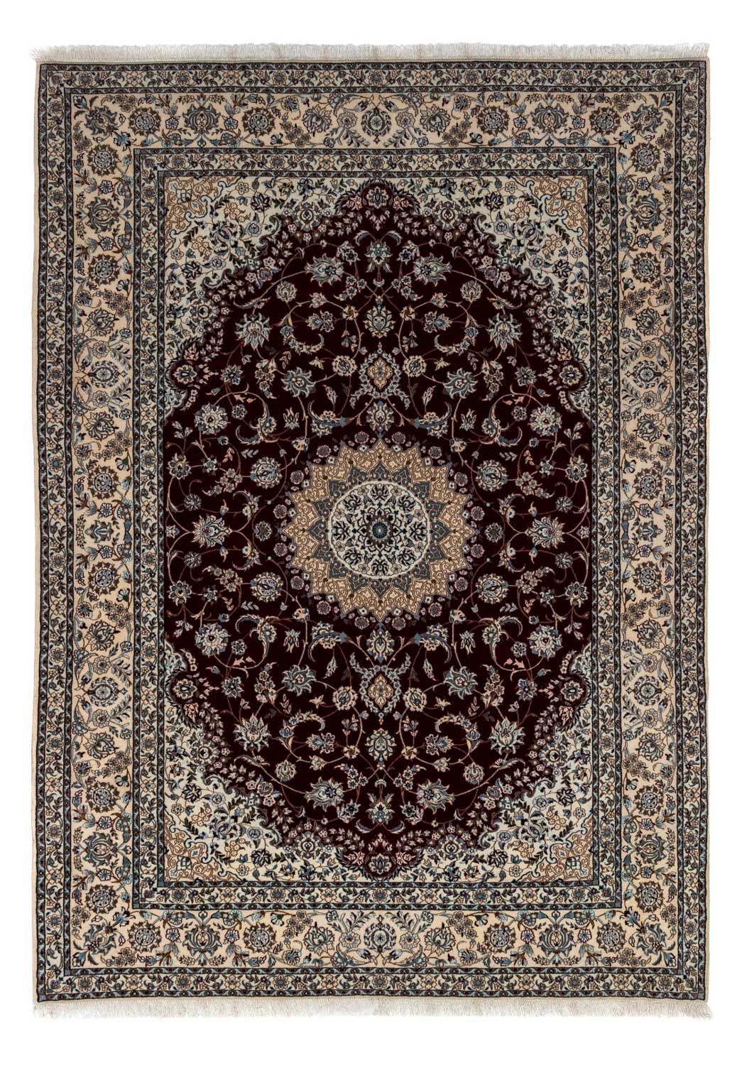 Tapis persan - Nain - Royal - 352 x 251 cm - noir