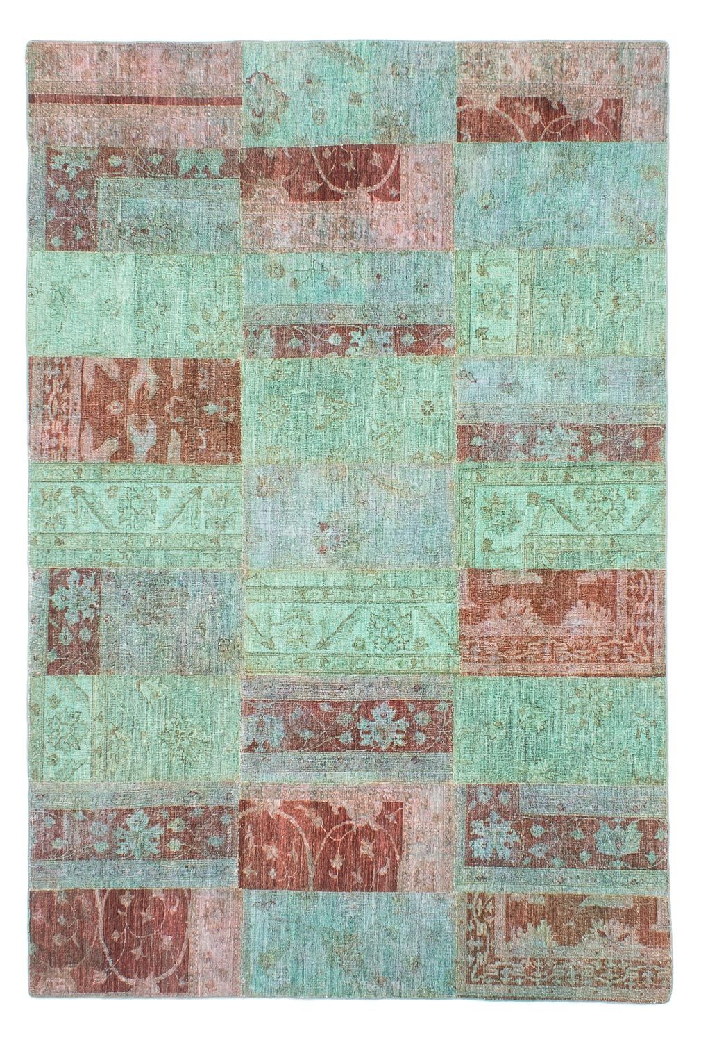 Tapis patchwork - 270 x 182 cm - multicolore