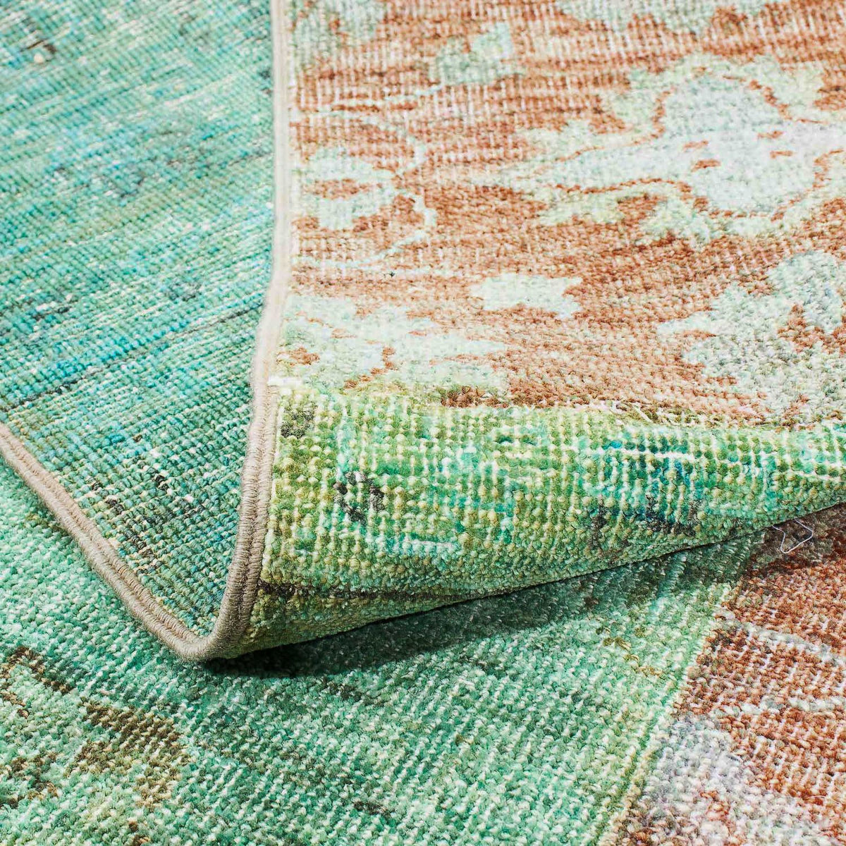 Tapis patchwork - 242 x 148 cm - multicolore