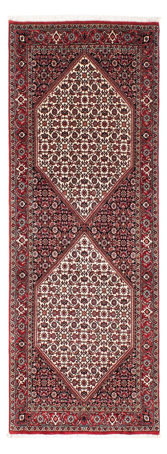 Tapis de couloir Tapis persan - Bidjar - 205 x 76 cm - multicolore