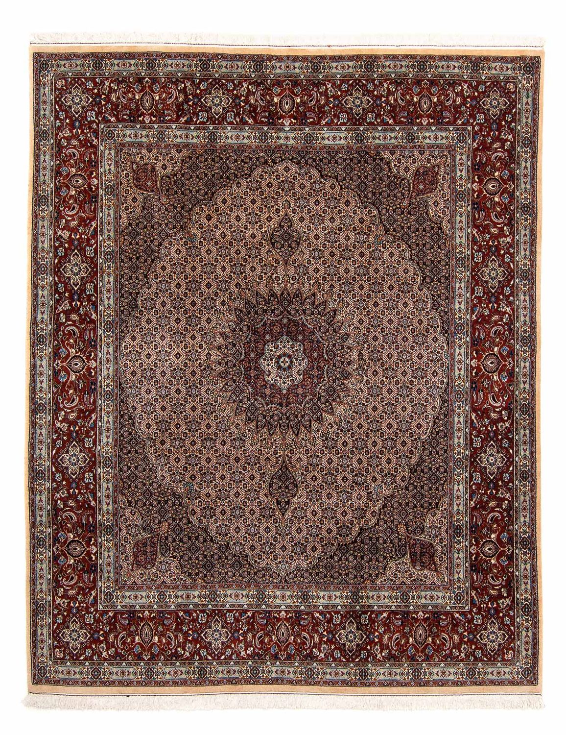 Tapis persan - Classique - 305 x 251 cm - marron foncé