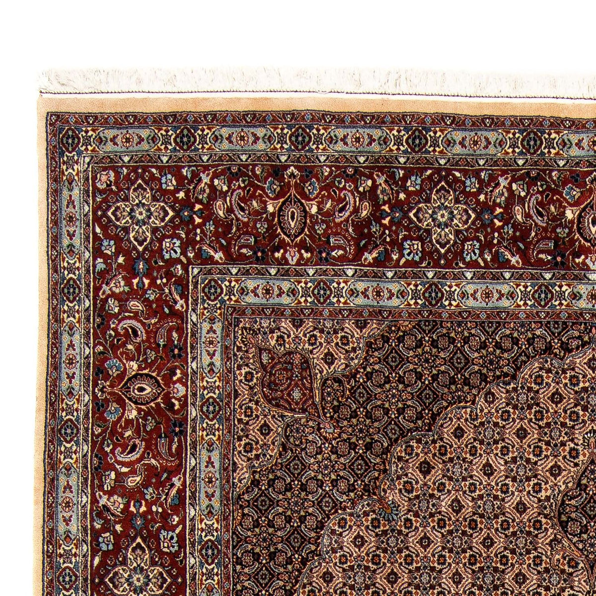 Tapis persan - Classique - 305 x 251 cm - marron foncé