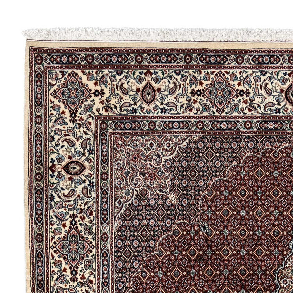 Tapis persan - Classique - 349 x 246 cm - rouge foncé