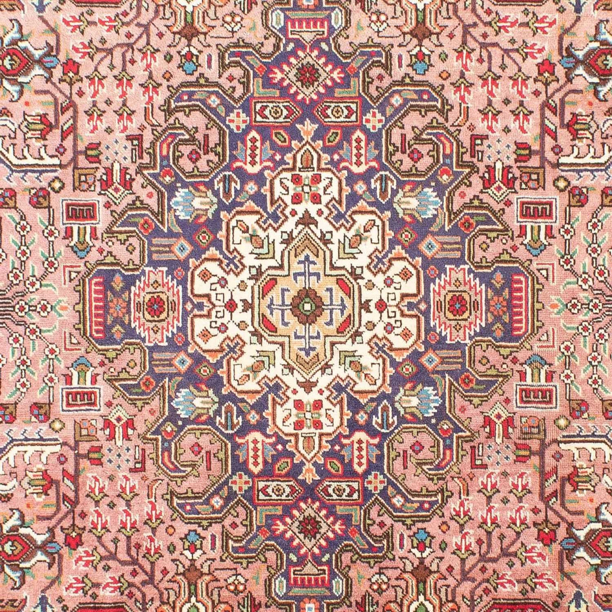 Tapis persan - Tabriz - 296 x 201 cm - rouge clair