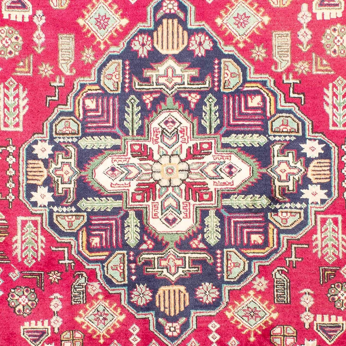 Tapis persan - Tabriz - 305 x 197 cm - rouge