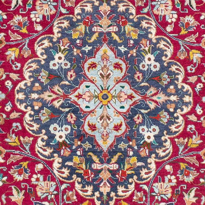 Tapis persan - Tabriz - 196 x 145 cm - rouge