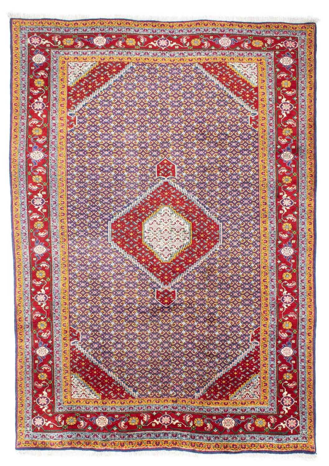 Tapis persan - Nomadic - 293 x 200 cm - rouge
