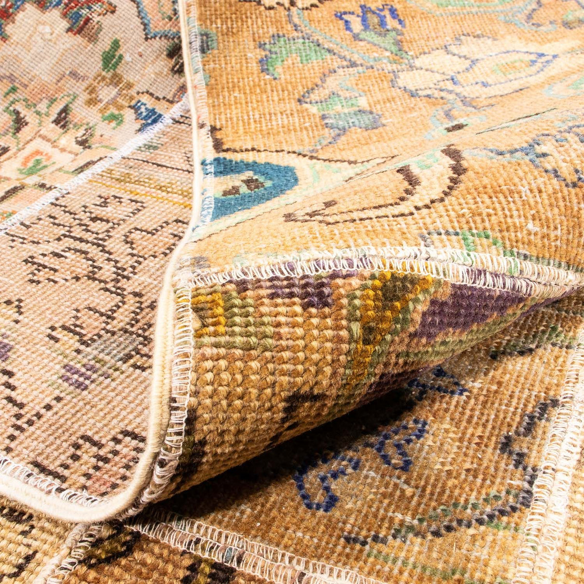 Tapis patchwork - 305 x 241 cm - multicolore