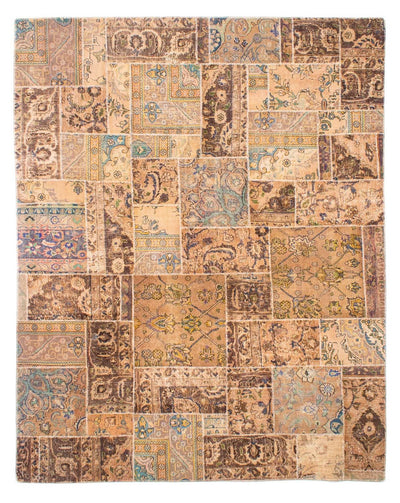 Tapis patchwork 242x305cm - Perserteppich Wollteppich