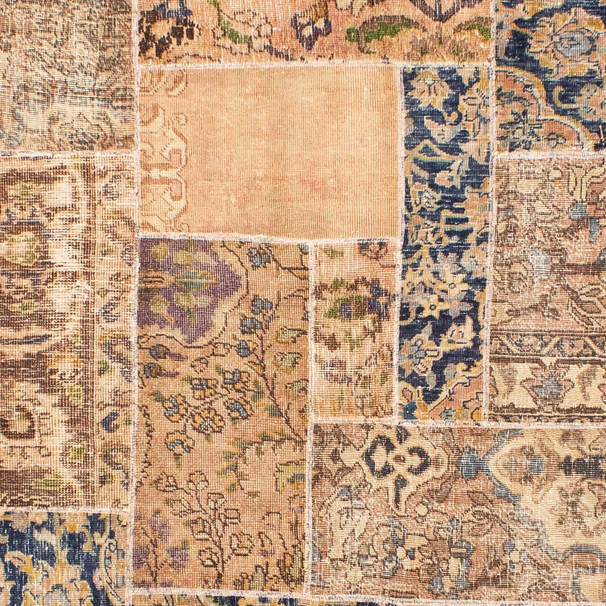 Tapis patchwork - 304 x 242 cm - multicolore