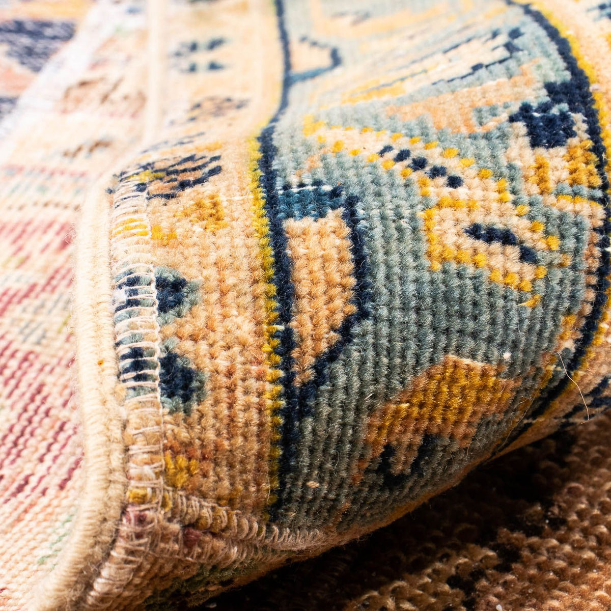 Tapis patchwork - 304 x 242 cm - multicolore