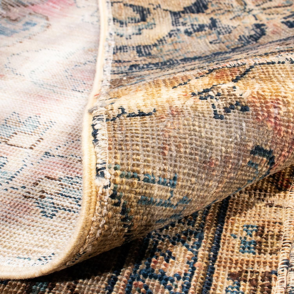 Tapis patchwork - 303 x 240 cm - multicolore