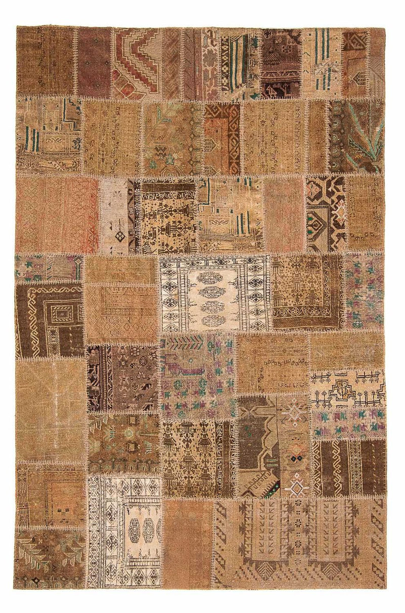 Tapis patchwork - 256 x 172 cm - multicolore