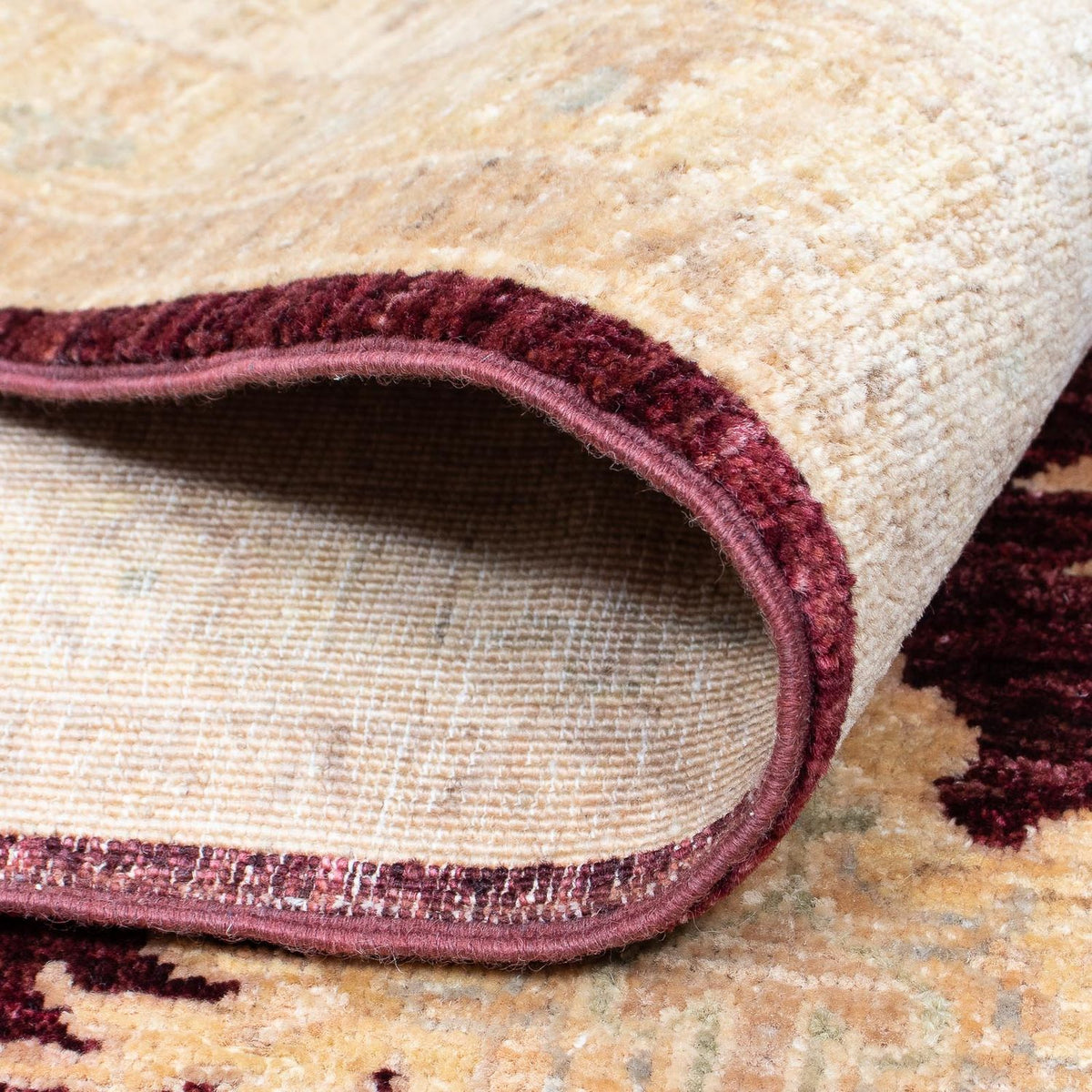 Tapis Ziegler - 345 x 249 cm - rouge foncé