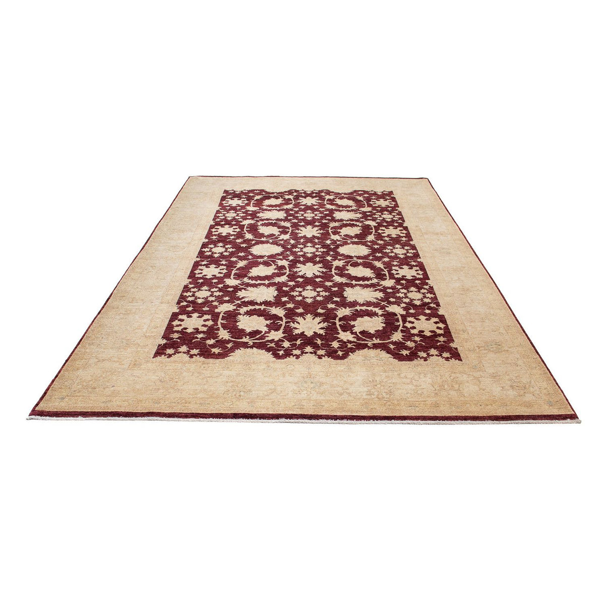 Tapis Ziegler - 345 x 249 cm - rouge foncé