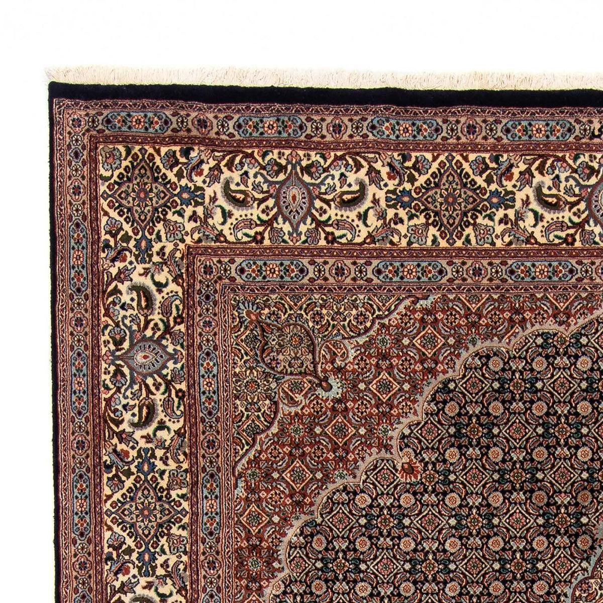 Tapis persan - Classique - 281 x 193 cm - bleu foncé