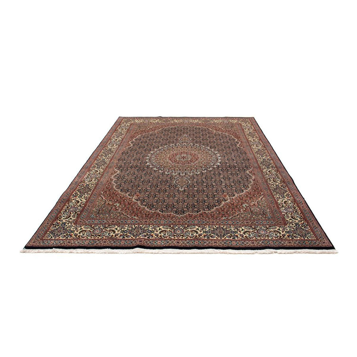 Tapis persan - Classique - 281 x 193 cm - bleu foncé