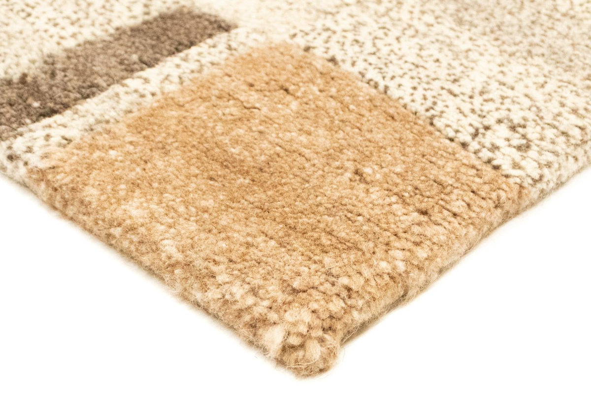 Tapis Népalais - 138 x 73 cm - beige