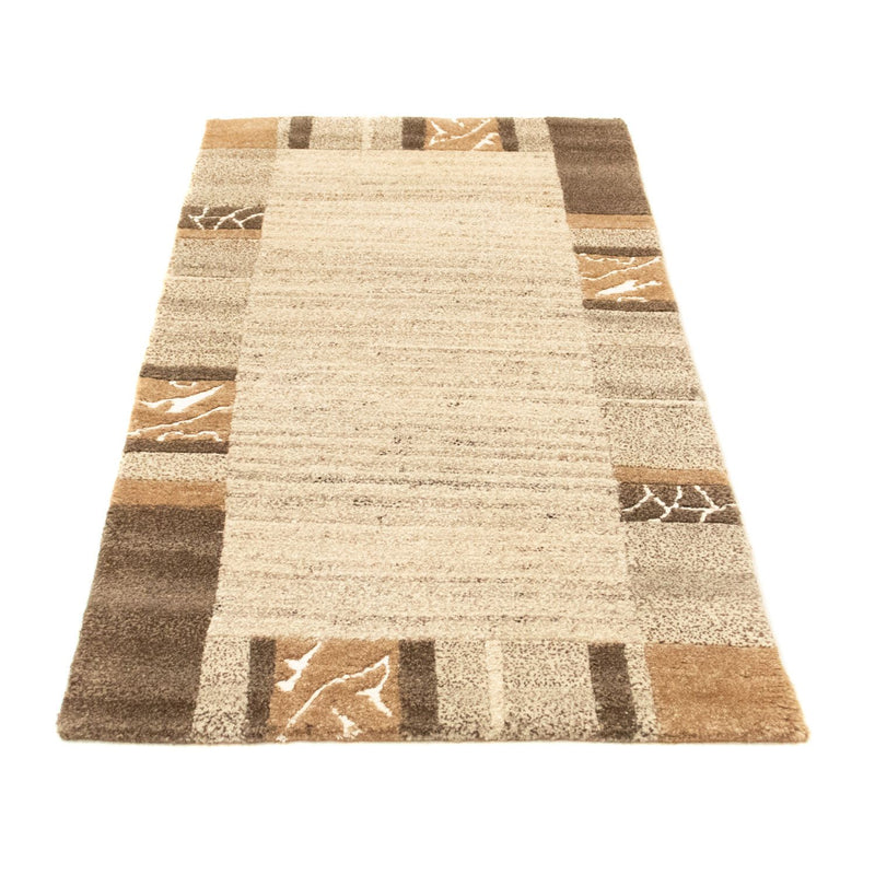 Tapis Népalais - 138 x 73 cm - beige