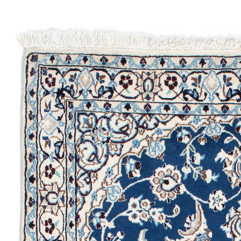 Tapis persan - Nain - Royal - 170 x 108 cm - bleu