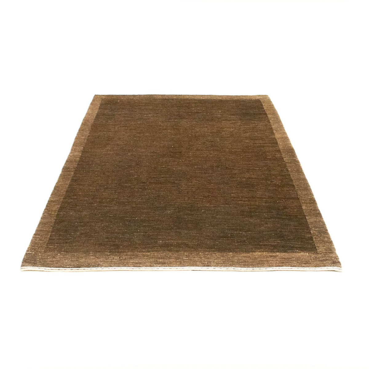 Tapis Gabbeh - Indus - 188 x 132 cm - marron foncé