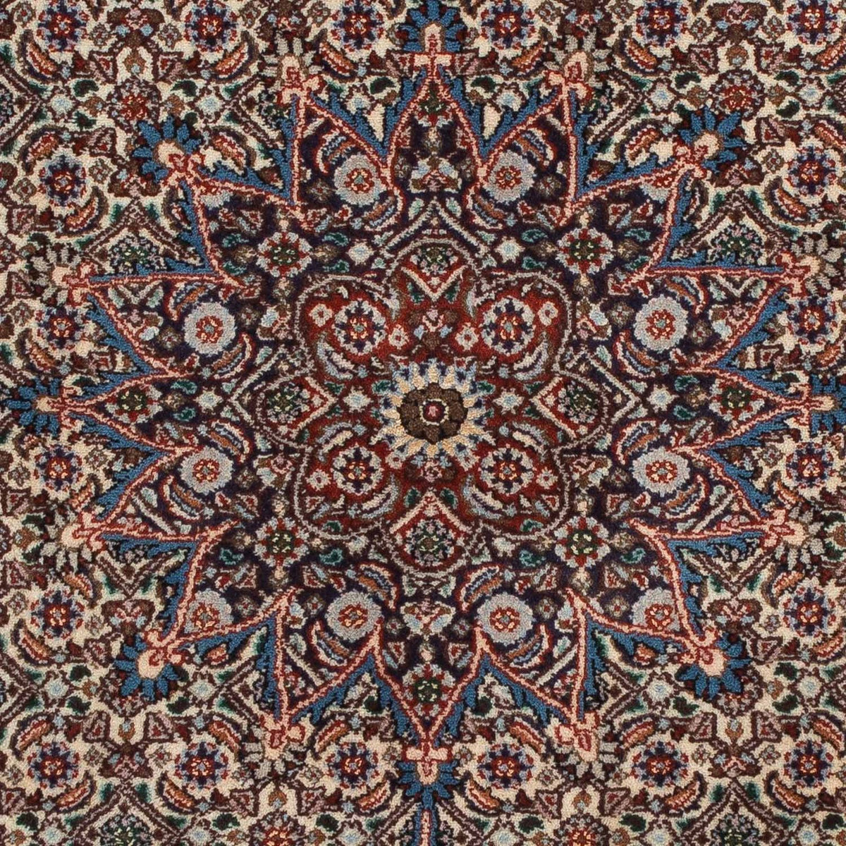 Tapis persan - Classique - 146 x 97 cm - bleu foncé