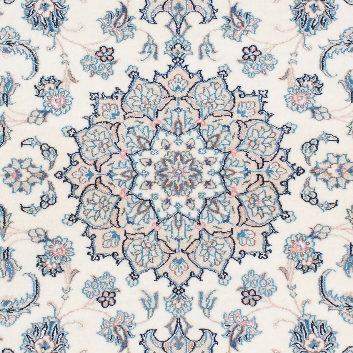 Tapis persan - Nain - Royal - 155 x 103 cm - beige
