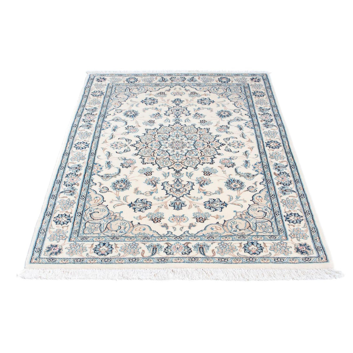 Tapis persan - Nain - Royal - 155 x 103 cm - beige