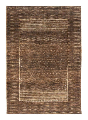 Tapis Gabbeh - Indus - 170 x 122 cm - marron