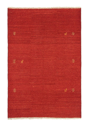Tapis Gabbeh - Persan - 174 x 118 cm - rouge