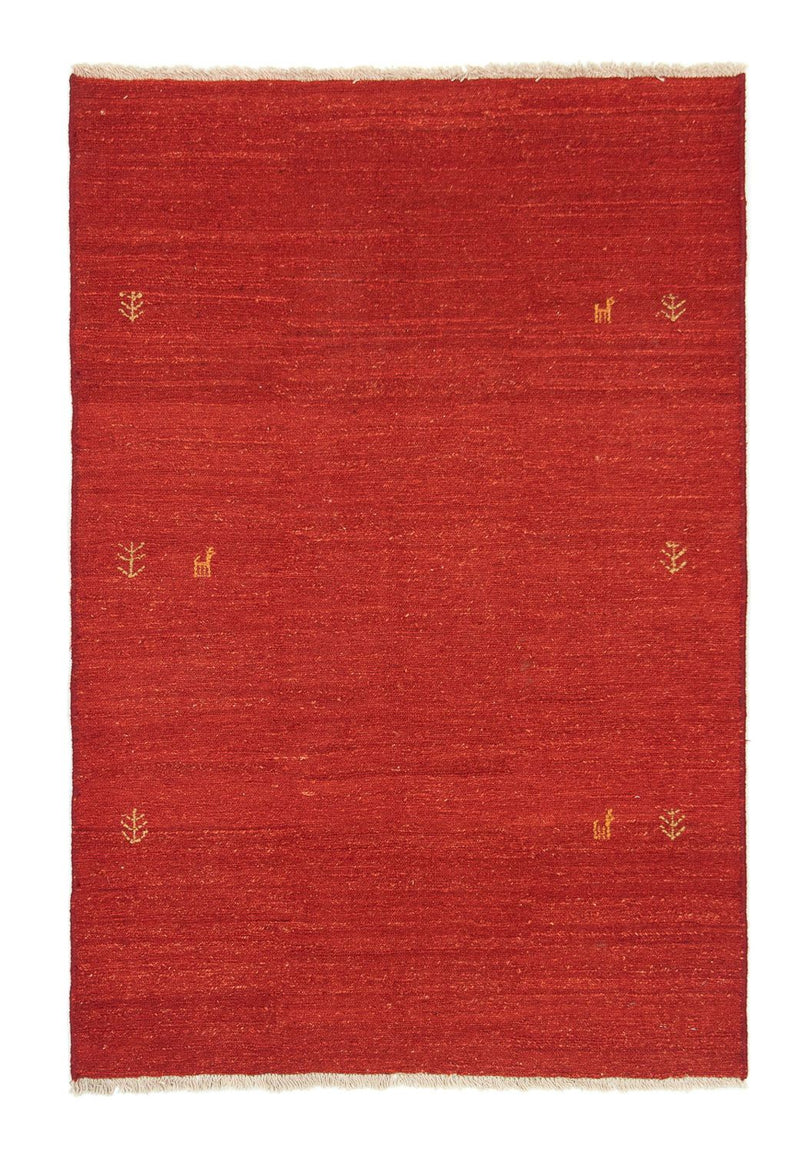 Tapis Gabbeh - Persan - 174 x 118 cm - rouge