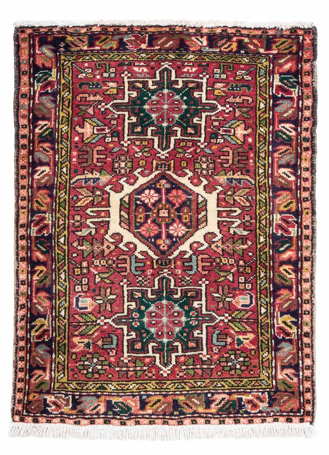 Tapis persan - Nomadic - 86 x 65 cm - multicolore