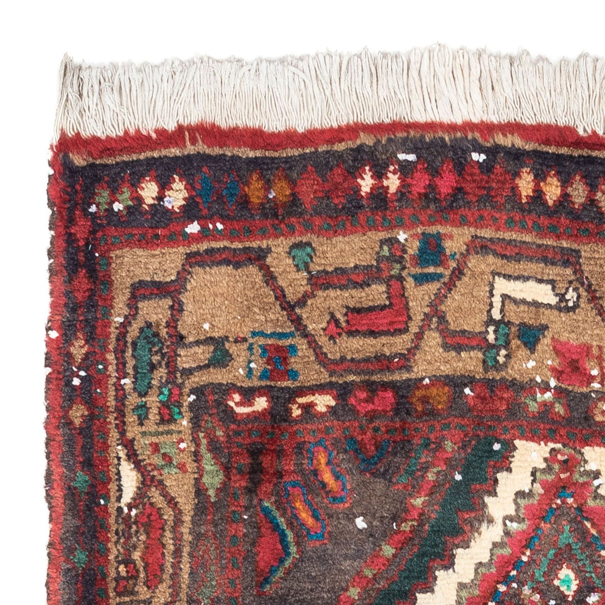 Tapis persan - Nomadic - 115 x 78 cm - rouge