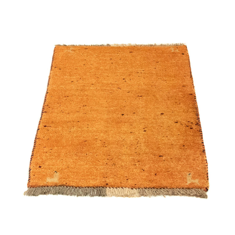 Tapis Gabbeh - Persan - 86 x 58 cm - or