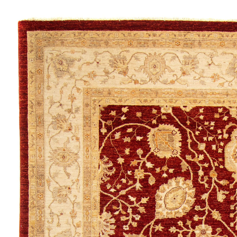 Tapis Ziegler - 343 x 248 cm - rouge foncé