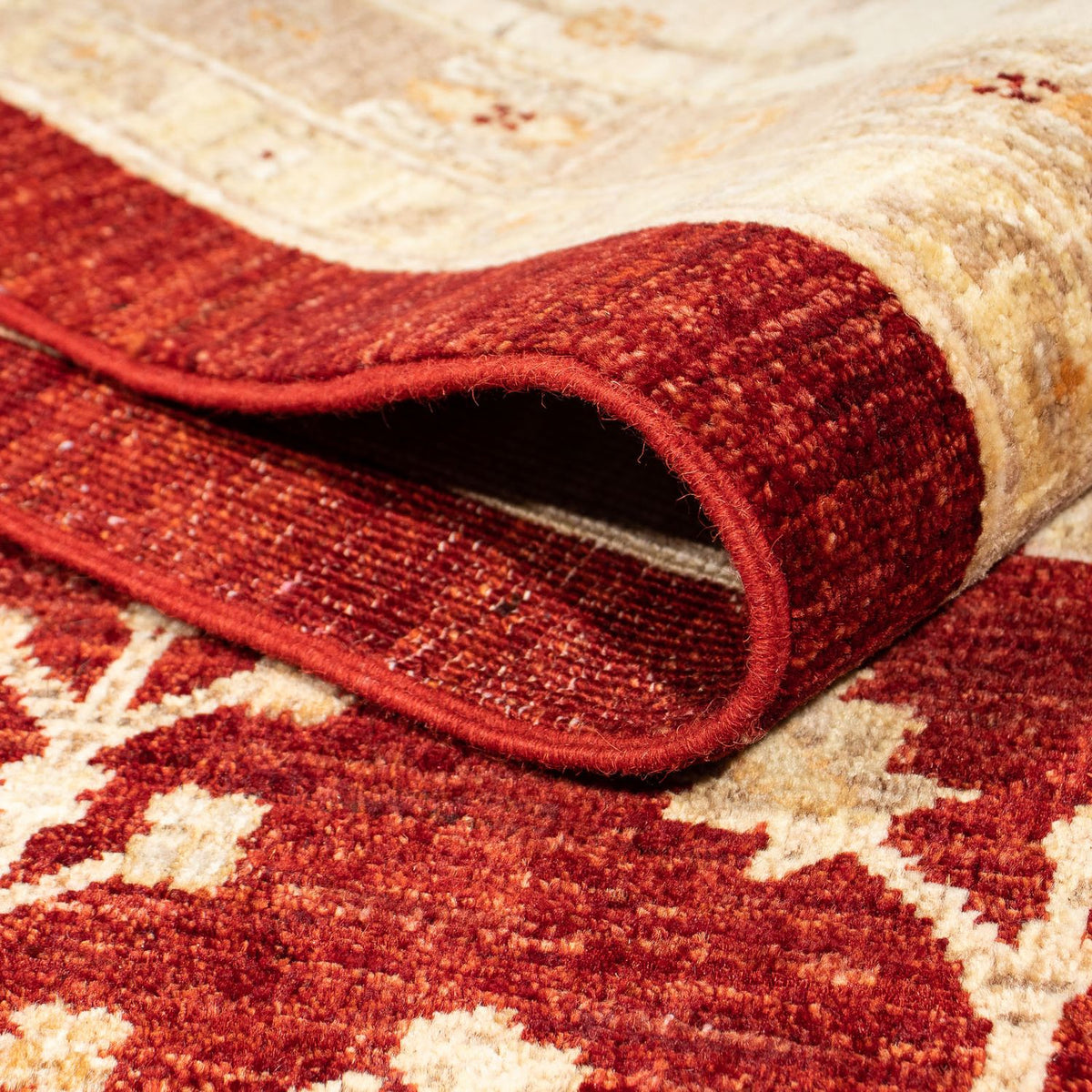Tapis Ziegler - 343 x 248 cm - rouge foncé