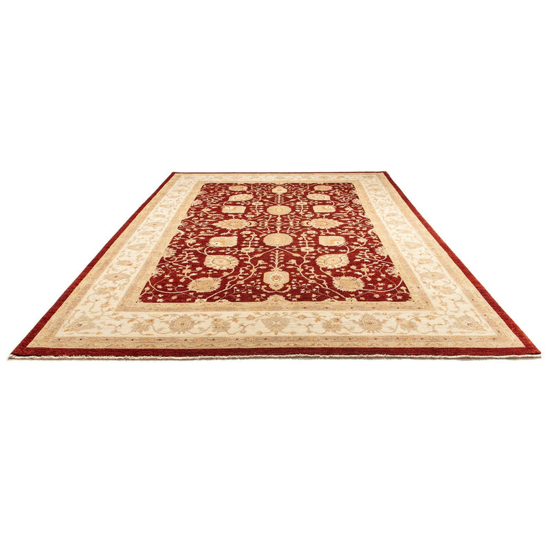 Tapis Ziegler - 343 x 248 cm - rouge foncé