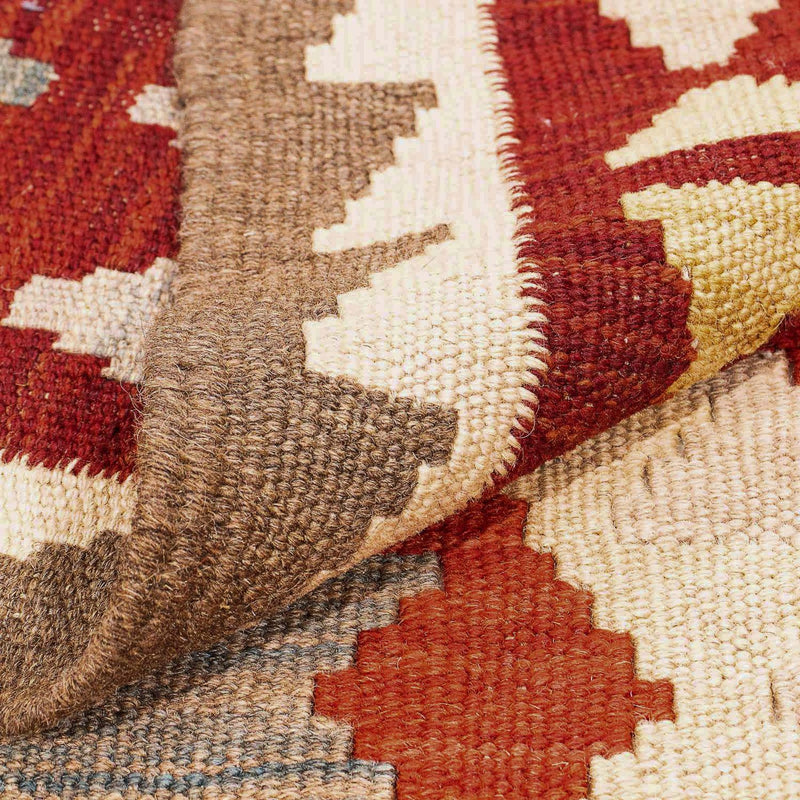 Tapis Kelim - Splash - 290 x 211 cm - multicolore