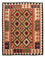Tapis Kelim - Splash - 176 x 155 cm - multicolore