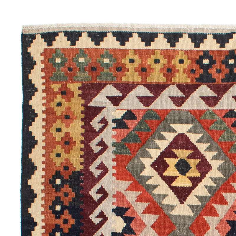 Tapis Kelim - Splash - 207 x 163 cm - multicolore