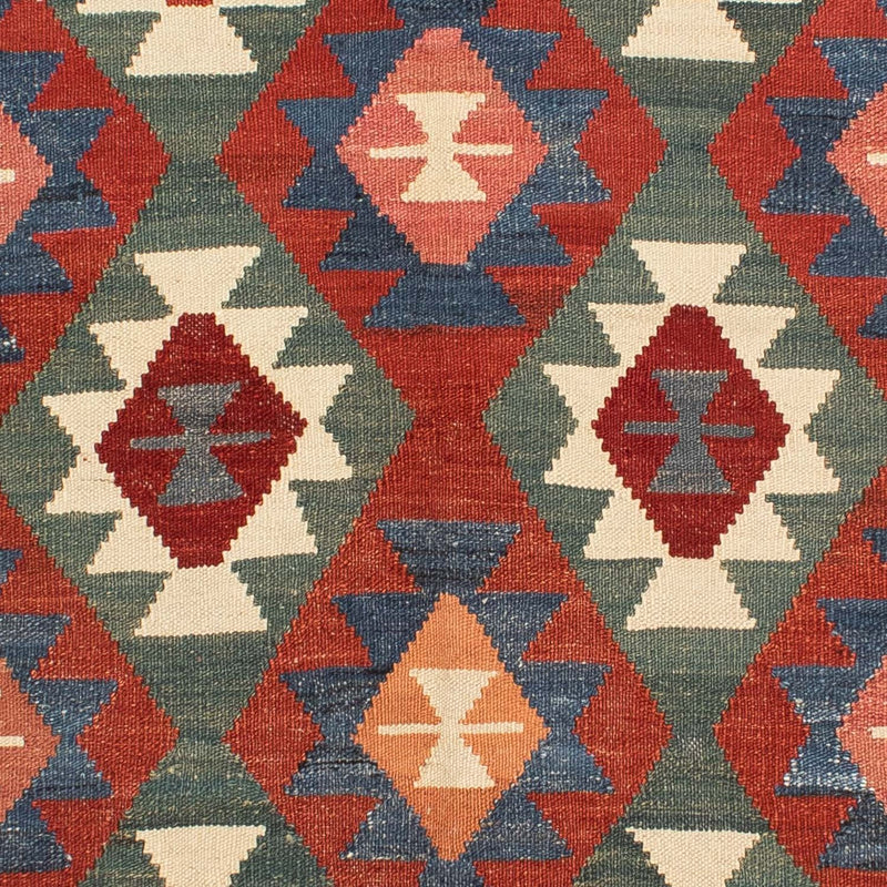 Tapis Kelim - Splash - 207 x 155 cm - multicolore