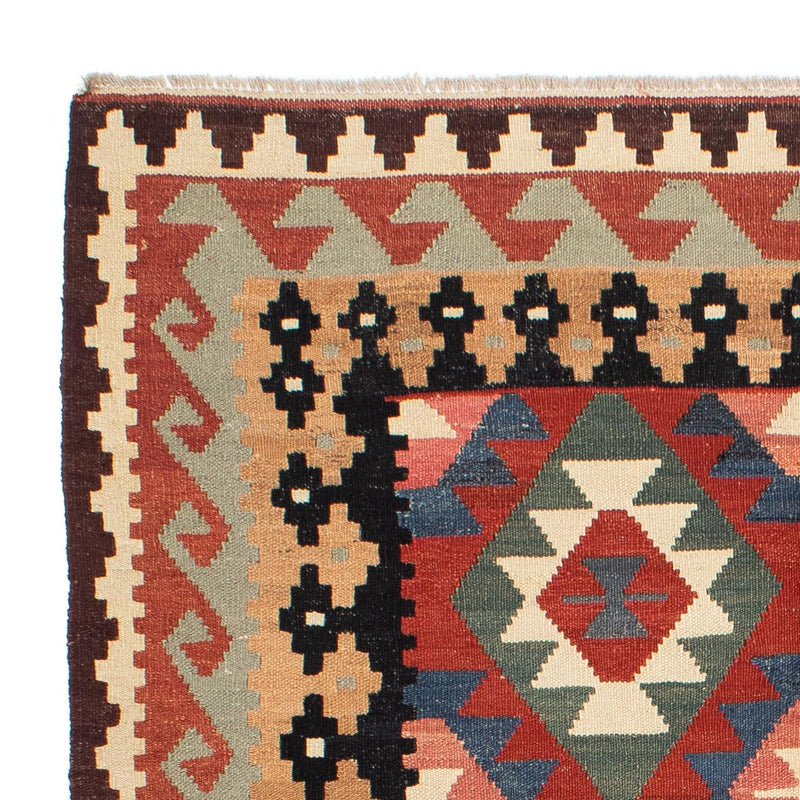 Tapis Kelim - Splash - 207 x 155 cm - multicolore