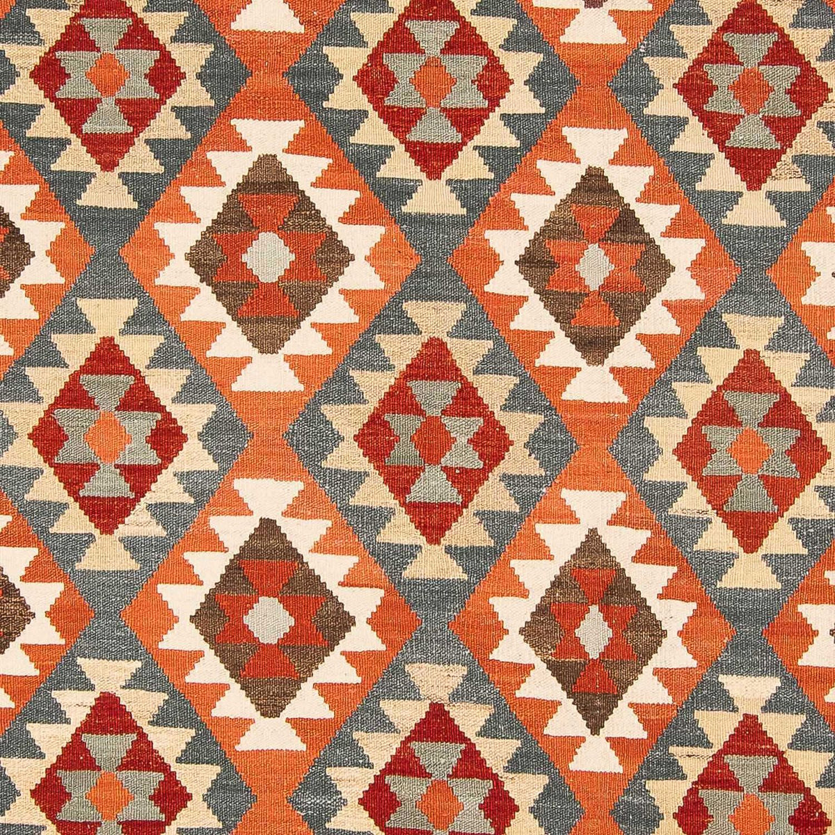 Tapis Kelim - Splash - 301 x 207 cm - multicolore