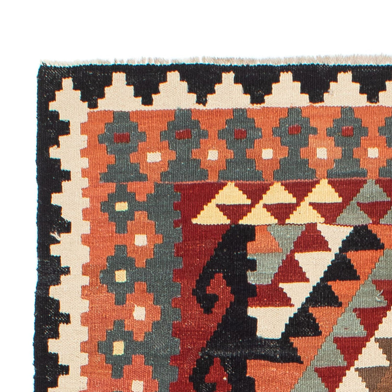 Tapis Kelim - Splash - 207 x 132 cm - multicolore