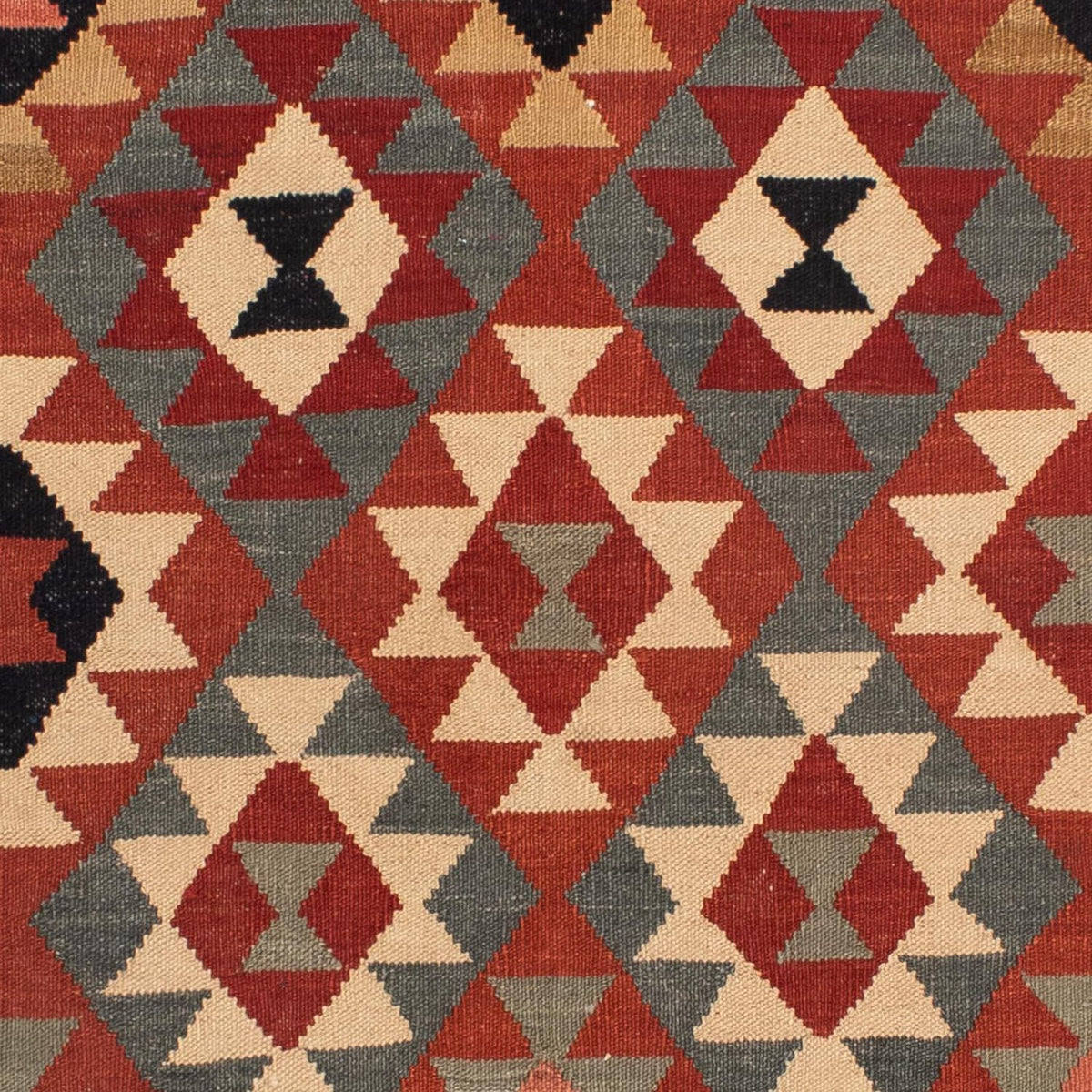 Tapis Kelim - Splash - 207 x 146 cm - multicolore