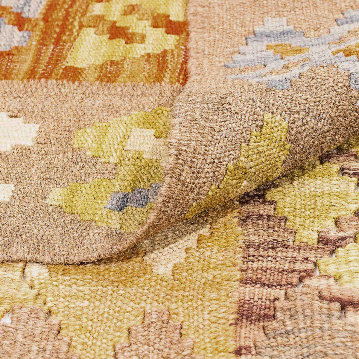 Tapis Kelim - Splash - 309 x 200 cm - multicolore