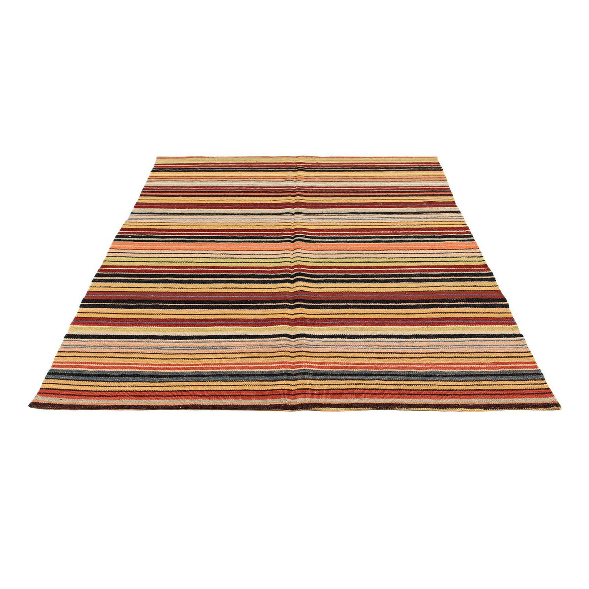Tapis Kelim - Splash - 190 x 147 cm - multicolore