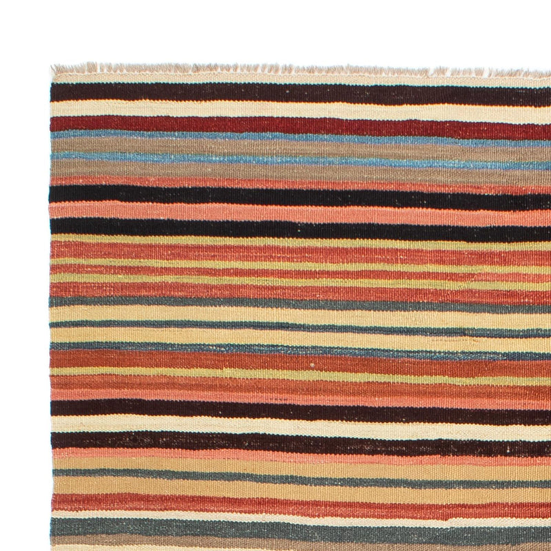 Tapis Kelim - Splash - 199 x 156 cm - multicolore