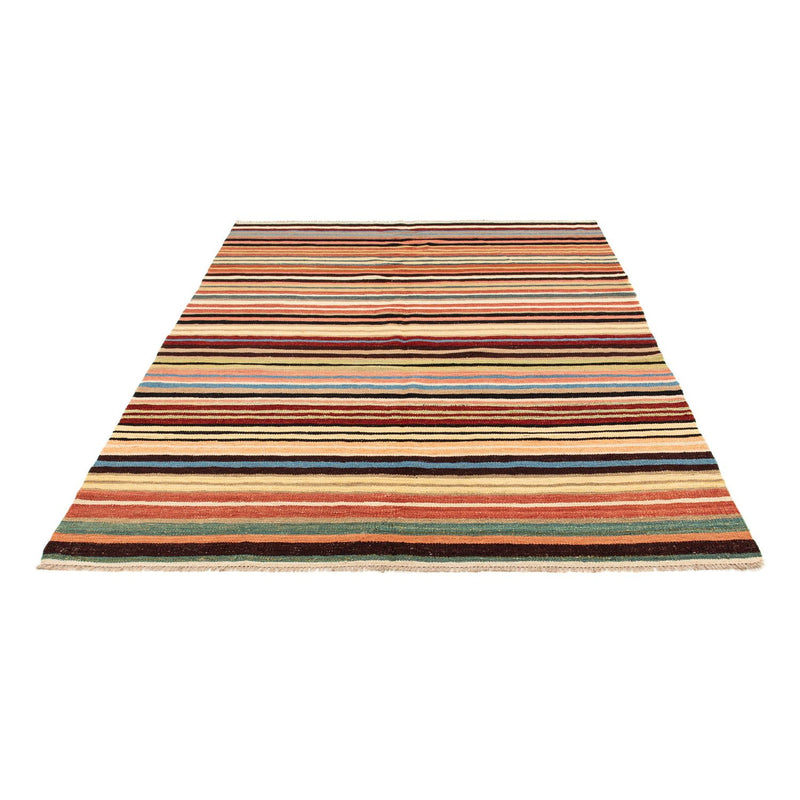 Tapis Kelim - Splash - 199 x 156 cm - multicolore